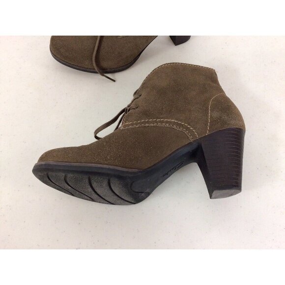 Clarks Suede Ankle Boots Womens 9 - Picture 3 of 7